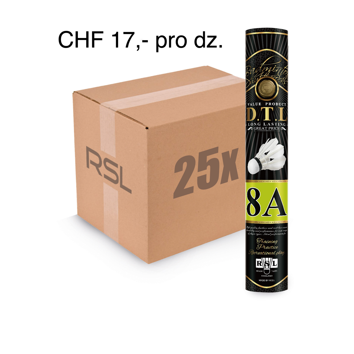 RSL DTL 8A (25 dz.)